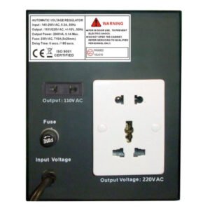 Régulateur de tension automatique Digital 2000VA / 2.0KVA, contrôle par microprocesseur – R SCAR MCD-2000VA