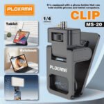Lampe LED magnétique Rechargeable 6W Pour photo, vidéo et streaming – PLOKAMA MS-20