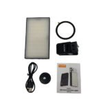 Lampe LED magnétique Rechargeable 6W Pour photo, vidéo et streaming – PLOKAMA MS-20
