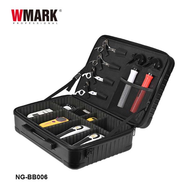 Mallette professionnelle de coiffure pour le rangement et le transport des outils – WMARK NG-BB006