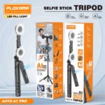 Trépied téléphone/Baton selfie 1.8M, Rotation à 360° – PLOKAMA AUTO-A7 Pro