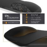 Tapis souris en gel avec Repose-poignet ergonomique – Tapis Souris H-02