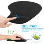 Tapis souris en gel avec Repose-poignet ergonomique – Tapis Souris H-02