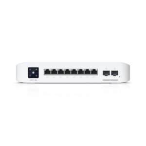 Switch 8 ports Gigabit PoE++ administrable L3 (6 PoE+ et 2 PoE++), 2 ports SFP+ 10G – Ubiquiti UniFi USW-PRO-8-POE