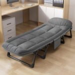 Lit Pliant avec Matelas portable embourré avec structure métallique – Lit PLiable W-S290
